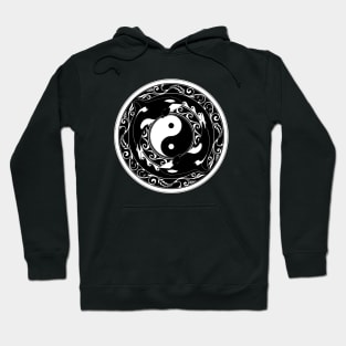 Yin Yang Orcas Hoodie